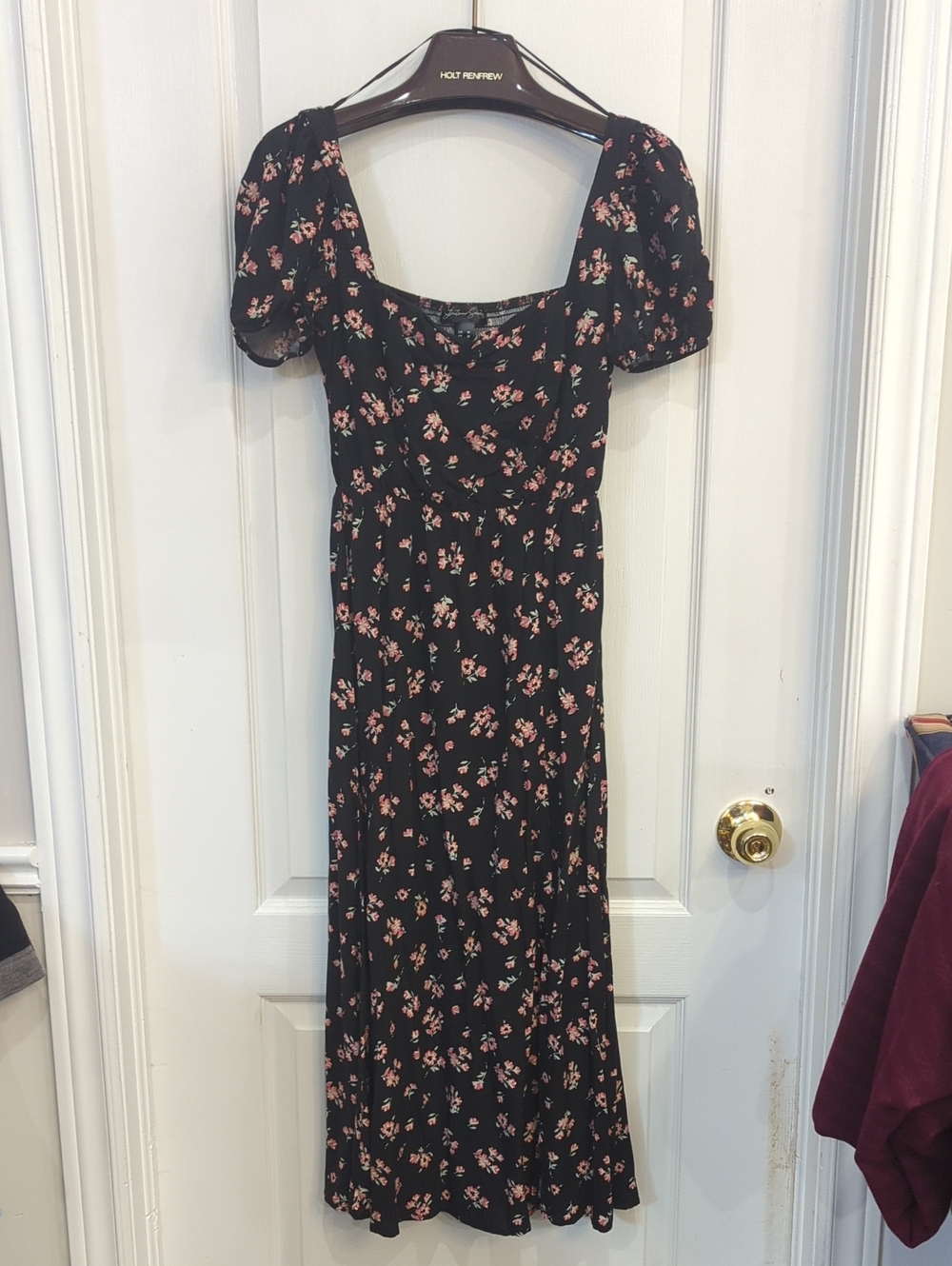Black Floral Dress